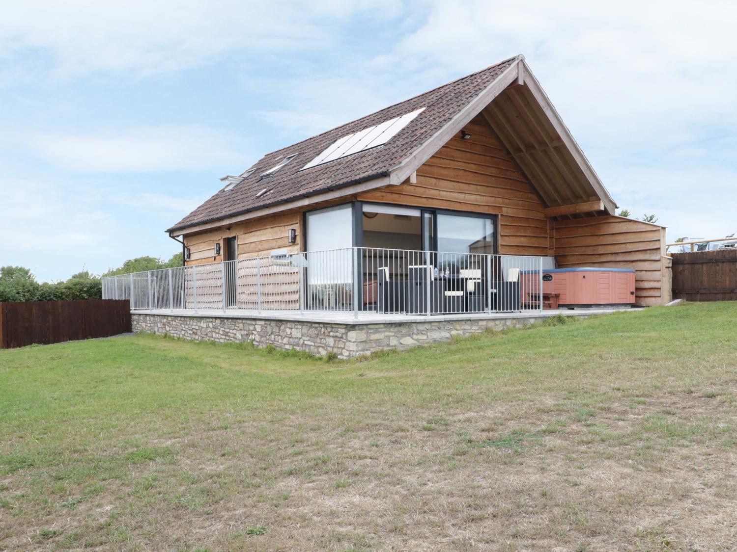 Swan Lodge Castle Farm Wedmore Exterior foto